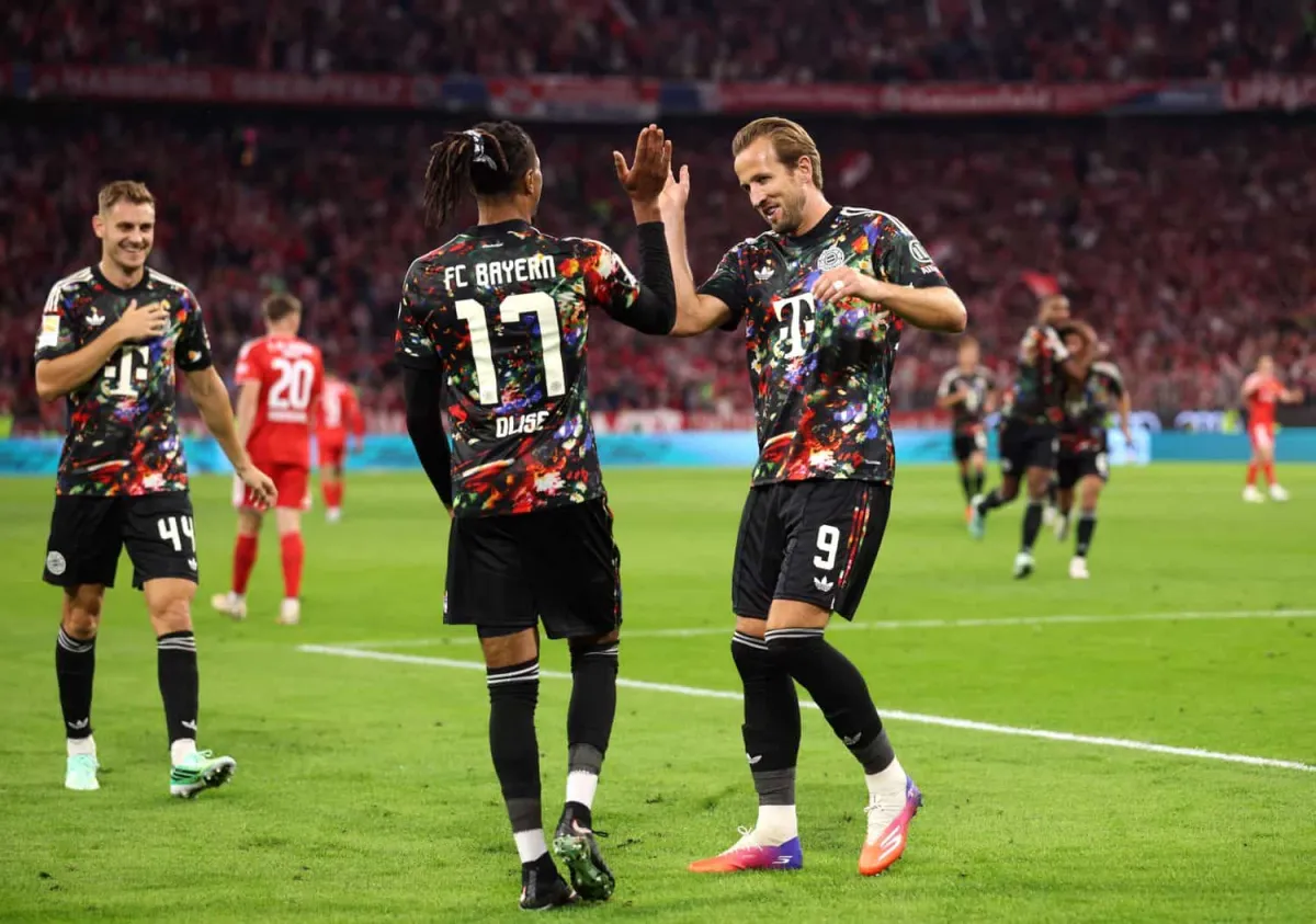 Machtdemonstration in der Allianz Arena! Bayern zerlegt Union mit 7:0 – Kane und Olise schreiben Geschichte